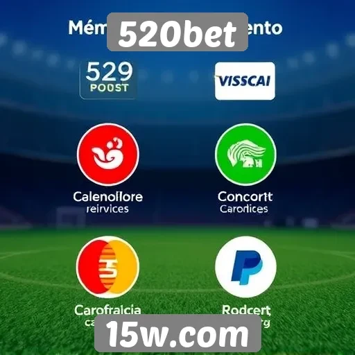 Métodos de pagamento aceitos pelo 520bet